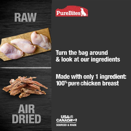 PureBites Chicken Jerky Dog Treats