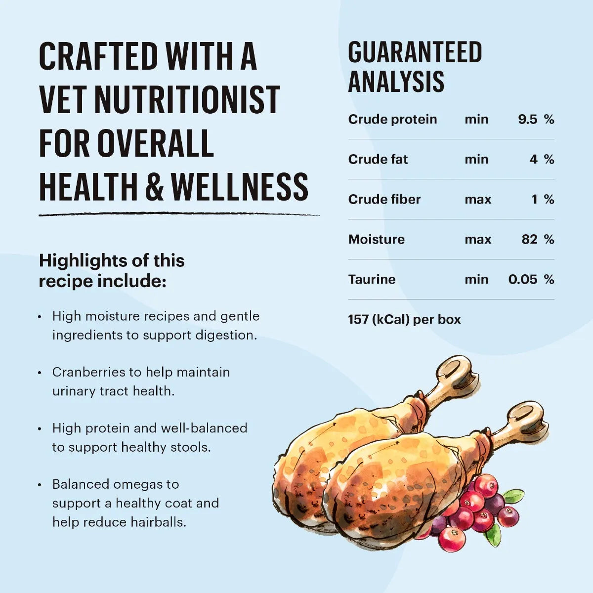 The Honest Kitchen Minced Turkey in Bone Broth Gravy, 5.5-oz Case of 12