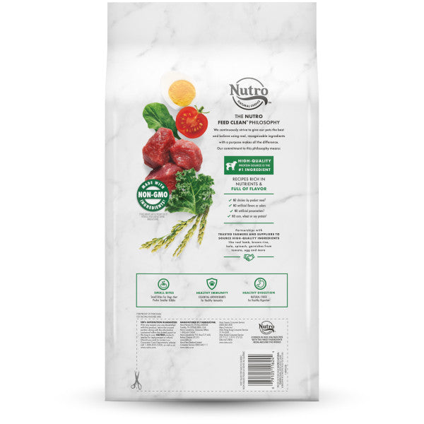 NUTRO NATURAL CHOICE Small Bites Adult Dry Dog Food, Lamb & Brown Rice Recipe