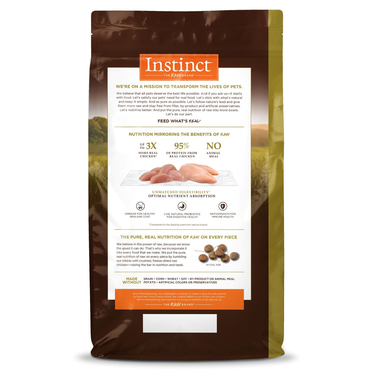Instinct Ultimate Protein Chicken Dry Cat Food, 4-lb Bag