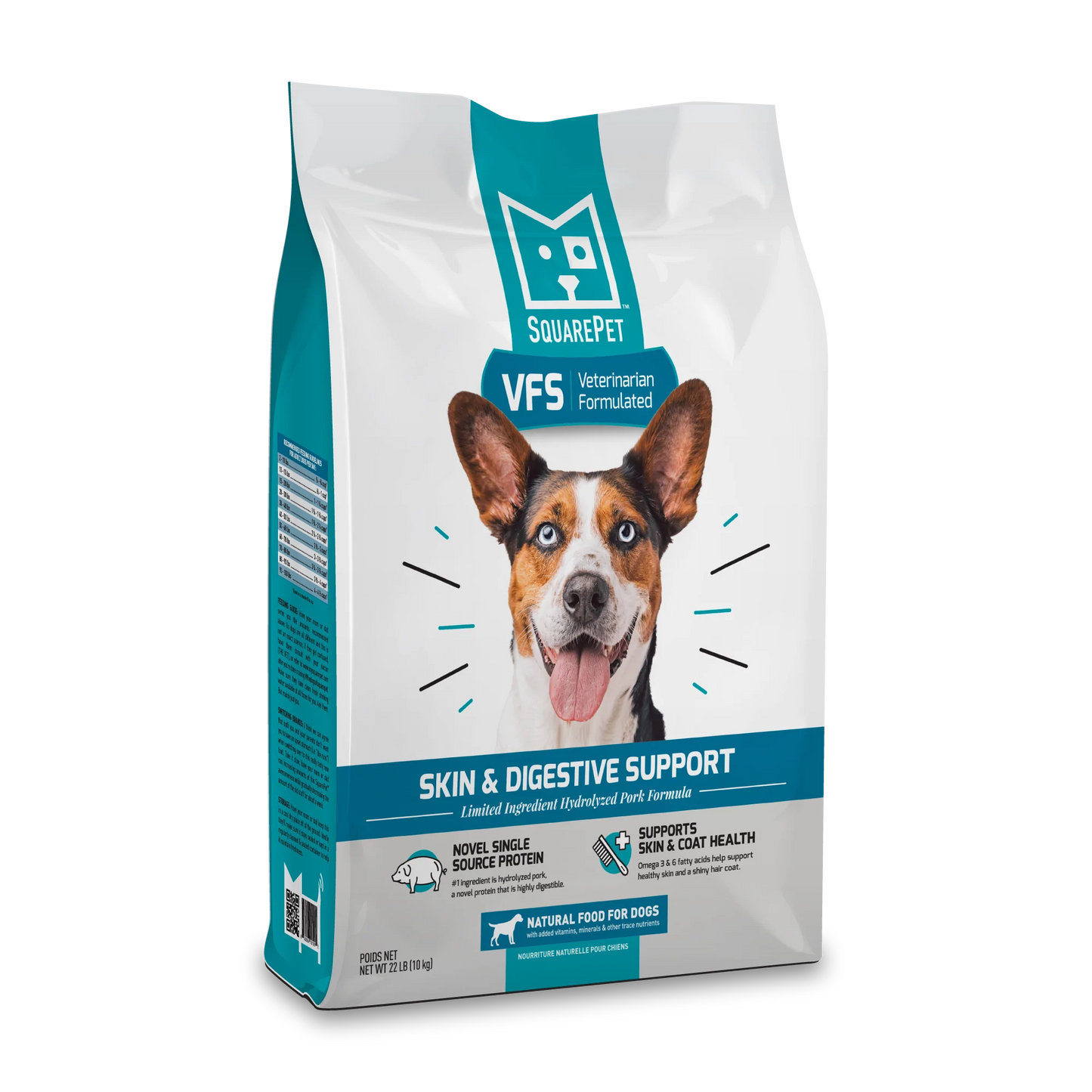 SquarePet VFS Skin And Digestive Support, Dry Dog Food
