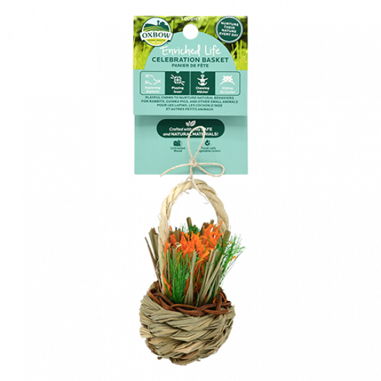 Oxbow Enriched Life - Celebration Basket, Small Animal Toy