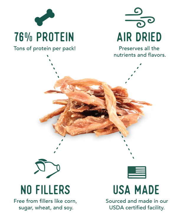 Beg & Barker Pork Loin Strips, Dog Treat