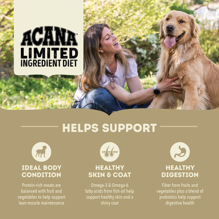 Acana Singles Duck & Pear Recipe, Dry Dog Food