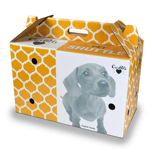 Cardboard dog carrier online