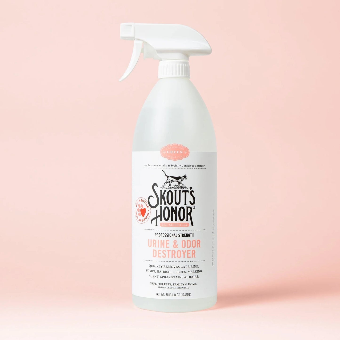 Skout's Honor Cat Urine & Odor Destroyer 35-oz