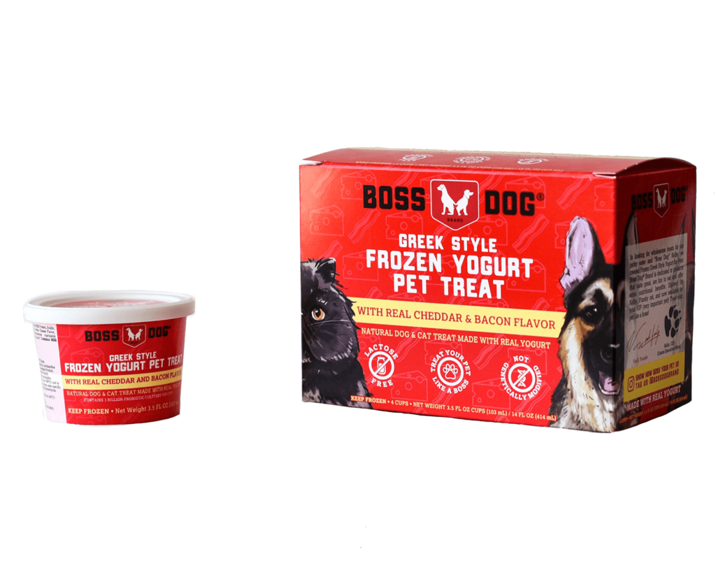 Boss Dog Frozen Yogurt, Cheddar And Bacon Recipe