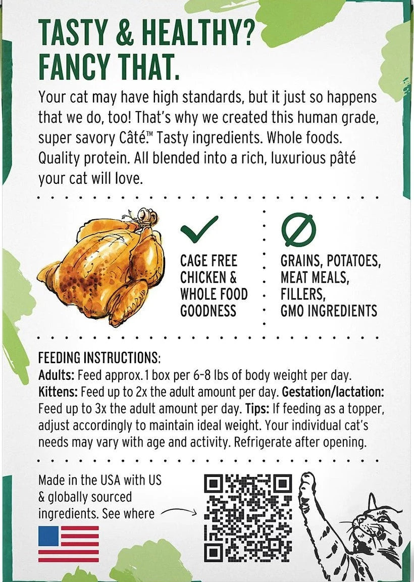 The Honest Kitchen Chicken Câté™ 5.5-oz, Wet Cat Food