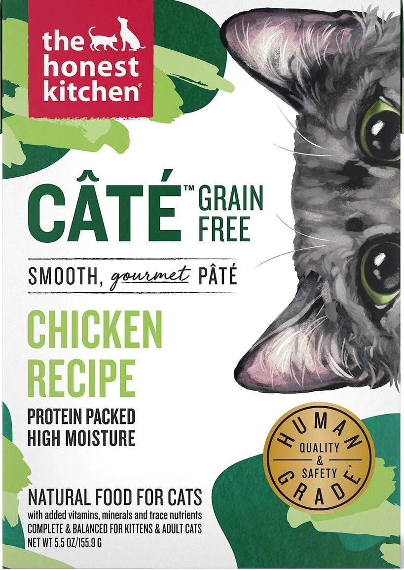 The Honest Kitchen Chicken Câté™ 5.5-oz, Wet Cat Food