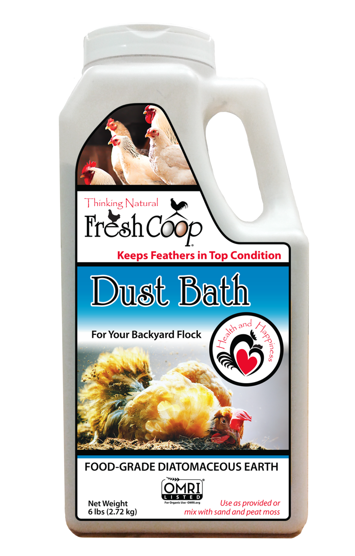 Fresh Coop Chicken Dust Bath, 6-lb
