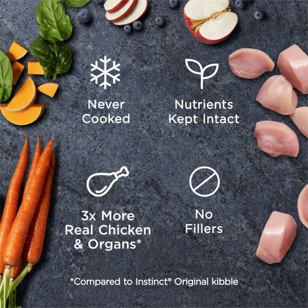 Instinct Raw Frozen Chicken Bites Dog Food