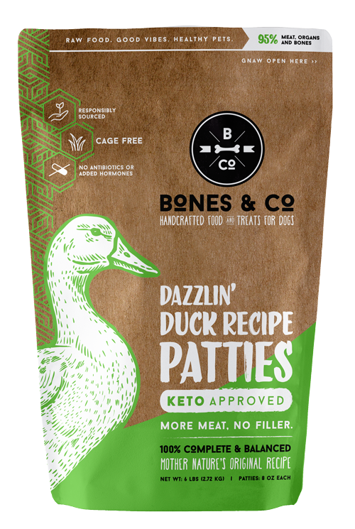 Bones Co Frozen Raw Duck Dog Food Anaheim Feed Pet Supply