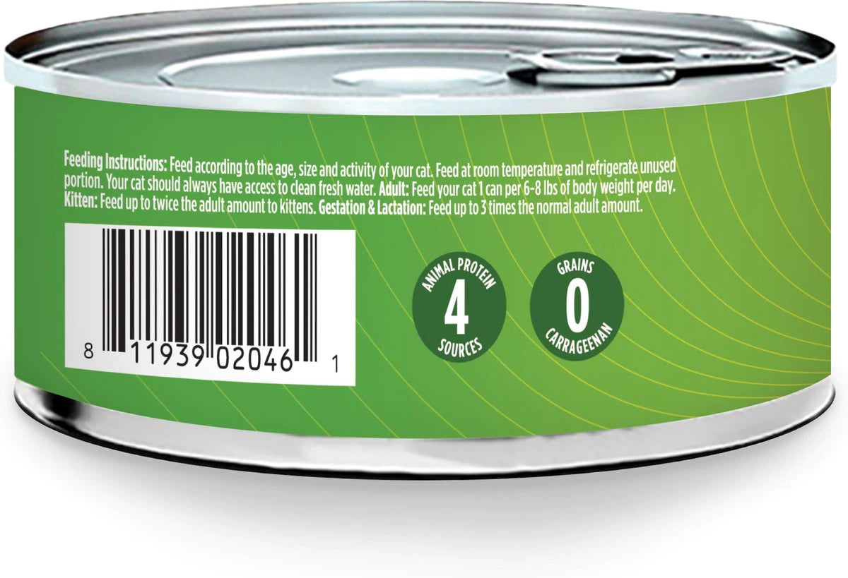 Nulo Freestyle Grain-Free Duck & Tuna Recipe Pate, Wet Cat Food, 5.5-oz Case Of 24