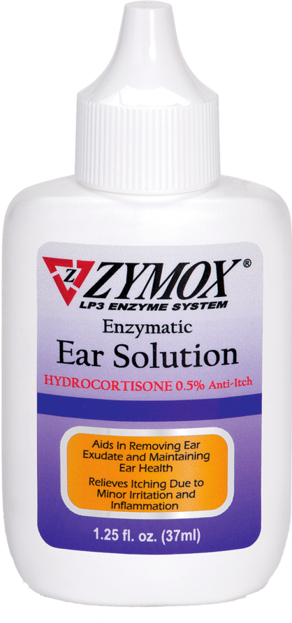 Zymox Enzymatic Ear Solution with 0.5% Hydrocortisone
