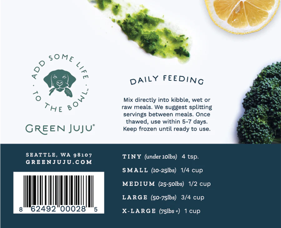 Green JuJu Bailey's Blend, 15-oz Frozen Tub