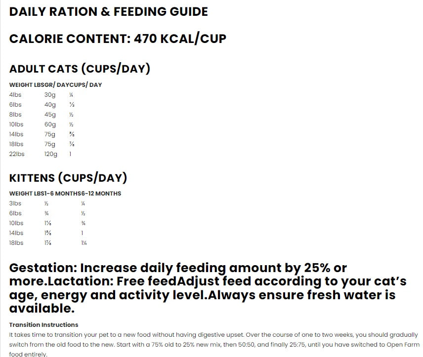 Open Farm Catch-of-the-Season Whitefish Dry Cat Food