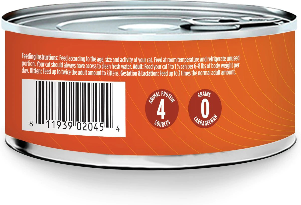 Nulo Freestyle Grain-Free Turkey & Chicken Recipe Pate, Wet Cat Food, 5.5-oz Case Of 24