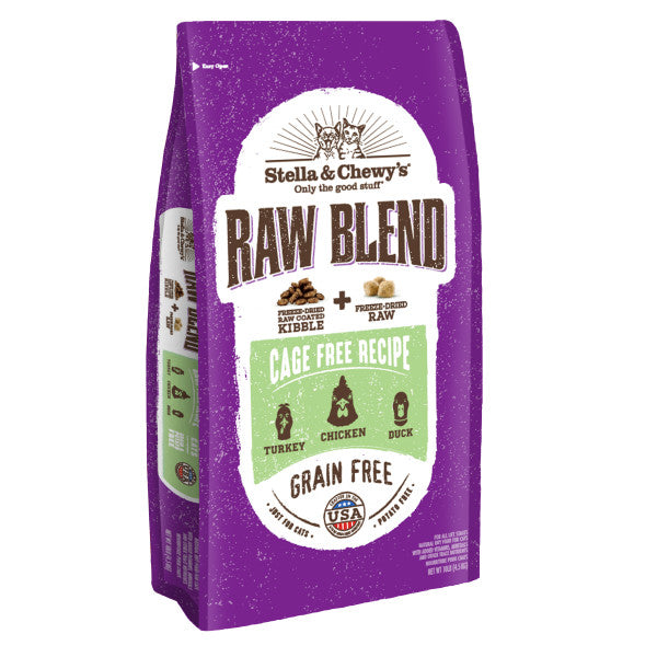 Stella & Chewy's Baked Kibble for Cats - Raw Blend Cage-Free Dry Cat Food