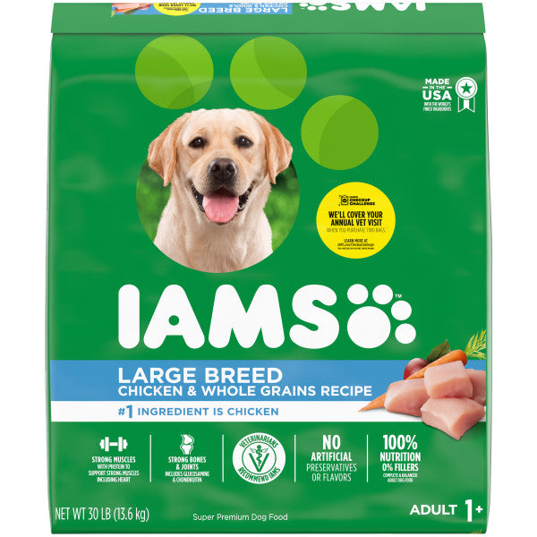 Iam large shop breed puppy food