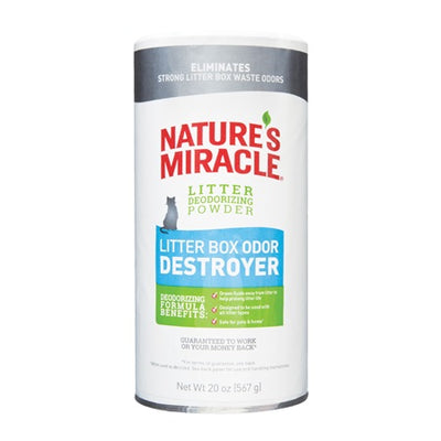 Nature's Miracle Litter Box Odor Destroyer 20-oz Powder