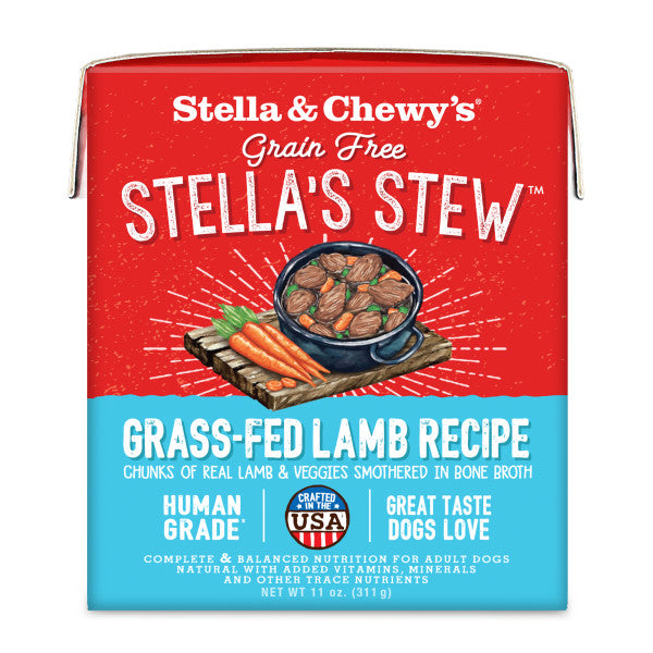 Stella Chewy s Stew for Dogs Grass Fed Lamb Recipe Wet Dog