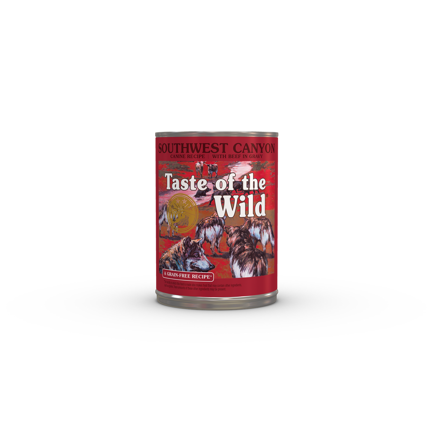 Taste of the Wild Southwest Canyon Canine Recipe With Beef in Gravy, Wet Dog Food, 13.2-oz Case of 12