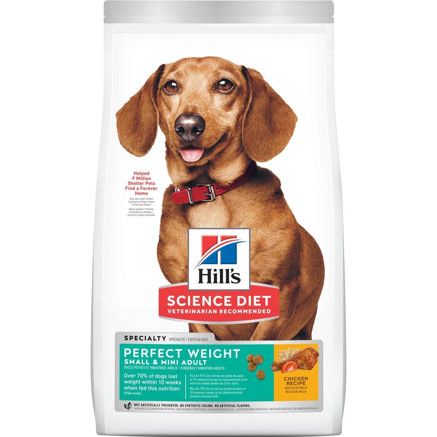Hill's® Science Diet® Adult Perfect Weight Small & Mini 4-lb, Dry Dog Food