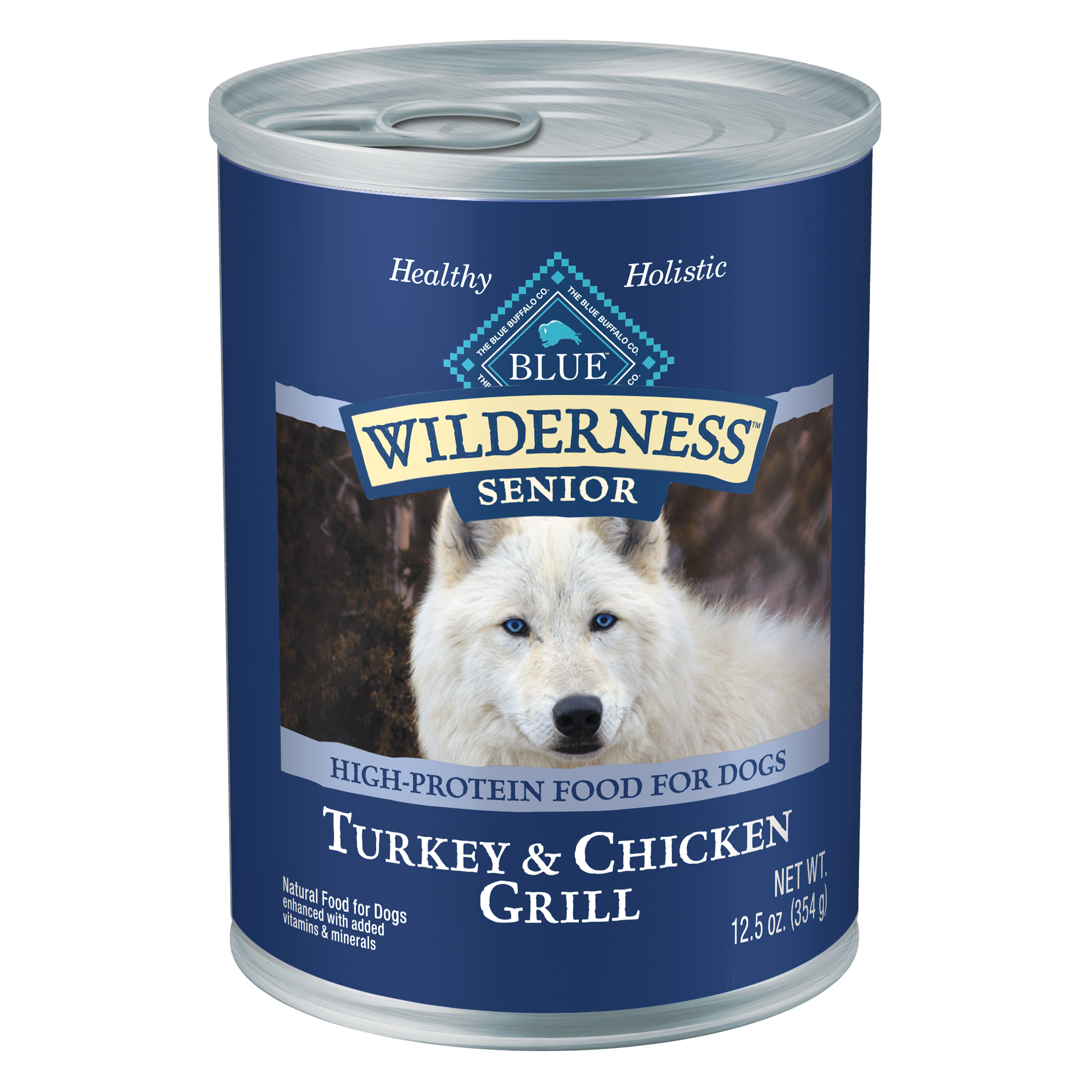 Blue Buffalo Wilderness High Protein Natural Senior Wet Dog Food