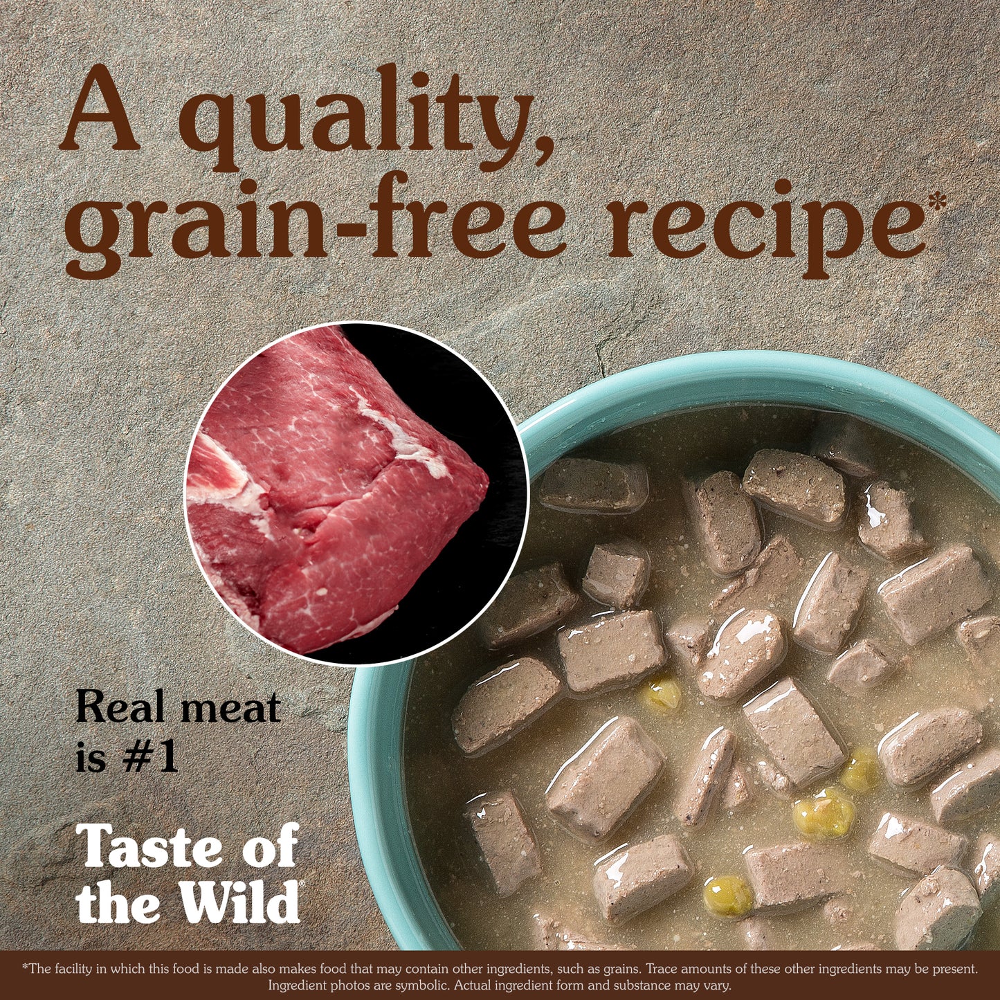 Taste of the Wild Southwest Canyon Canine Recipe With Beef in Gravy, Wet Dog Food, 13.2-oz Case of 12