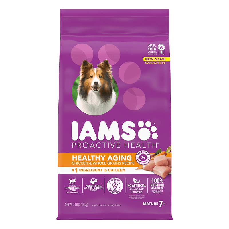 IAMS Healthy Aging Recipe 7-lb, Dry Dog Food