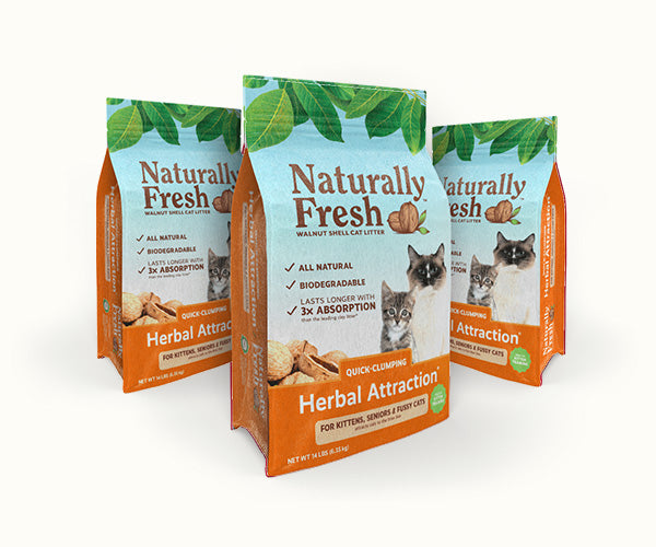 Naturally Fresh Herbal Attract Clumping Litter, 14-lb Bag
