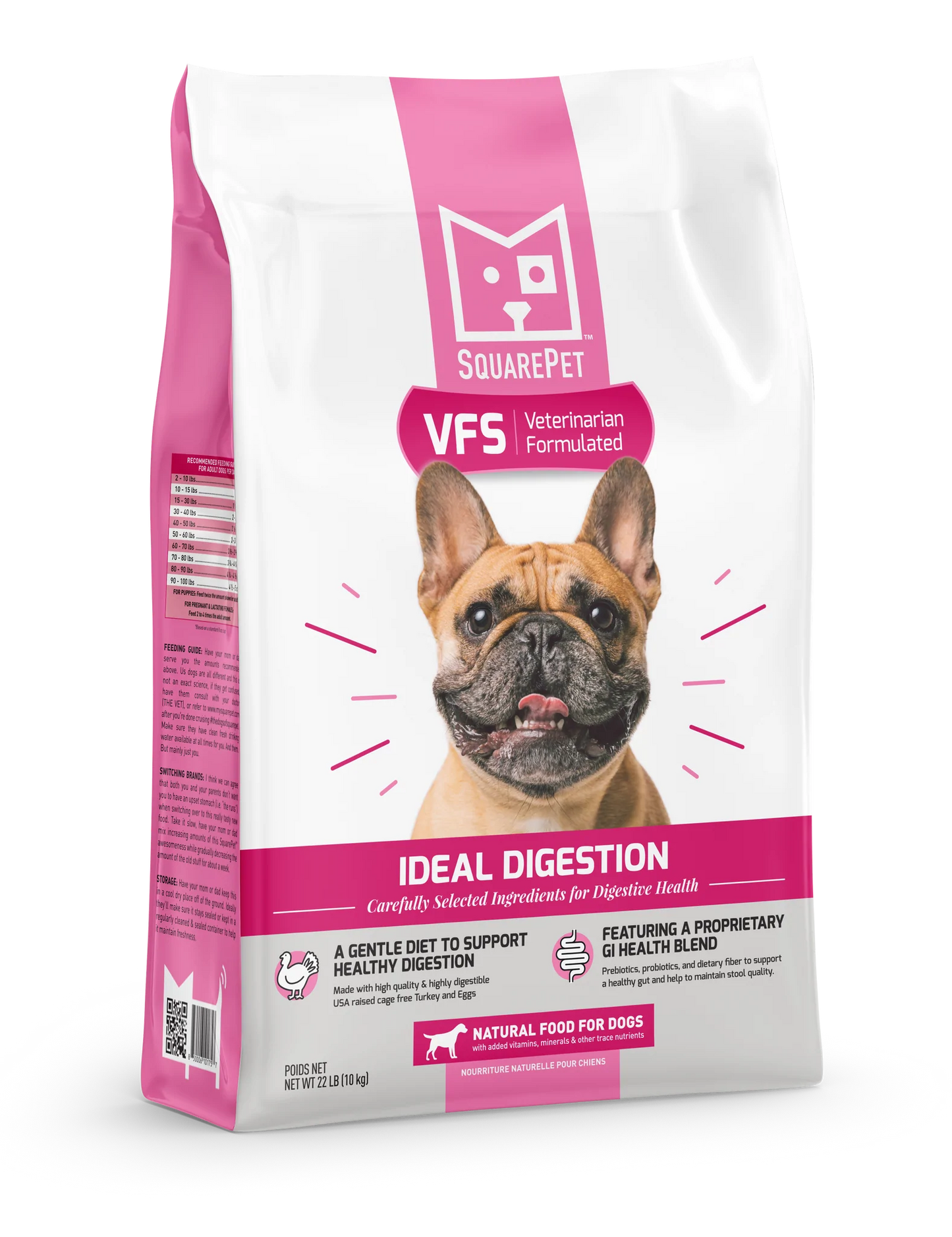 SquarePet VFS Ideal Digestion Formula, Dry Dog Food