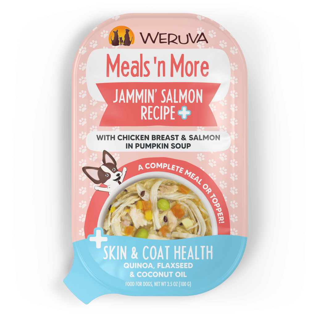 Weruva Meals 'n More Jammin' Salmon Recipe Plus 3.5-oz, Wet Dog Food