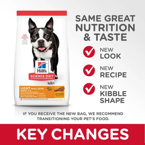 Hill's® Science Diet® Adult Small Bite Light Dry Dog Food