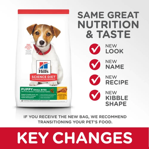 Hill's® Science Diet® Puppy Small Bites Chicken Meal & Barley Recipe Dry Dog Food