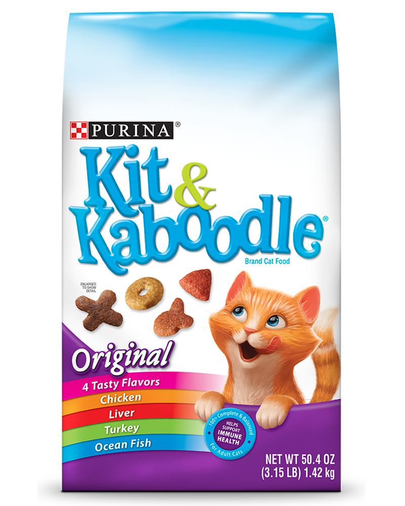 Purina Kit-N-Kaboodle Dry Cat Food, 22-lb Bag