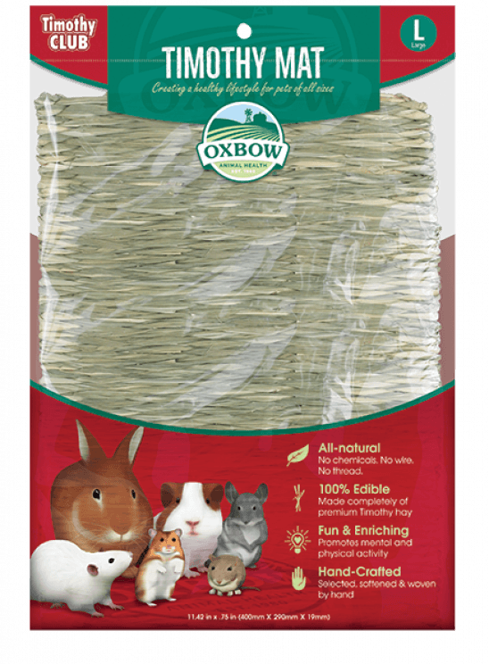 Oxbow Timothy CLUB Mat, Small Animal Toy