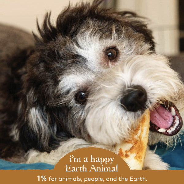 Earth Animal No-Hide Cage-Free Venison Natural Rawhide Alternative Dog Chews, 11-in