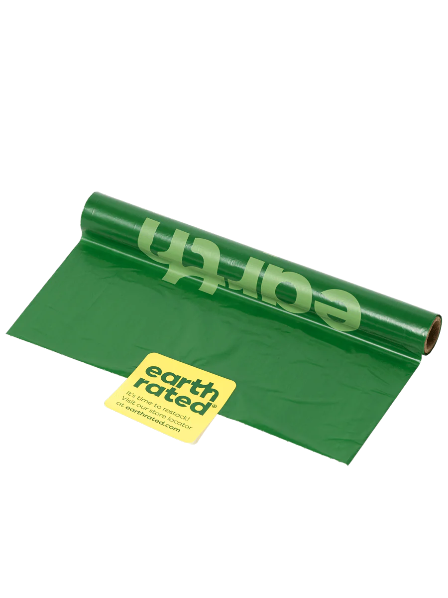 Earth Rated Large Dog Poop Bags, Single Roll, 300-Bags