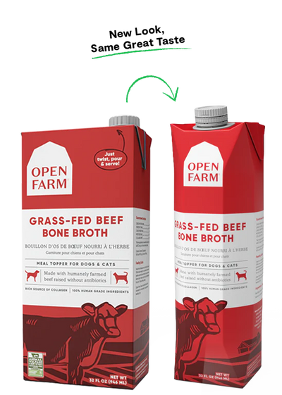 Open Farm Beef Bone Broth Topper For Dogs And Cats