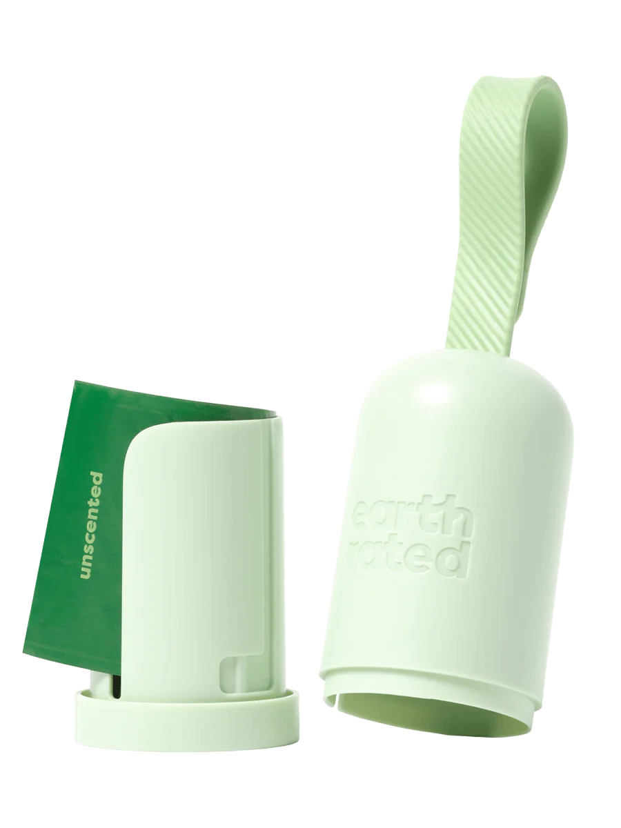Earth Rated Dog Poop Bag Dispenser 2.0, Unscented, 15-Bags