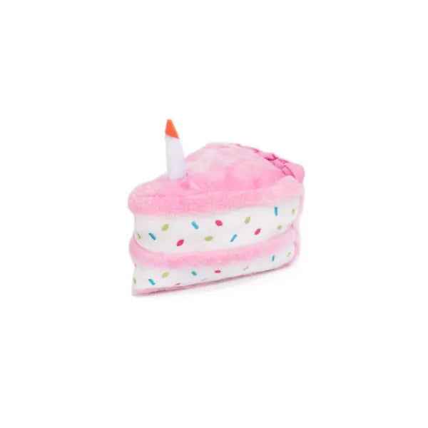 Zippy Paws Birthday Cake, Dog Toy