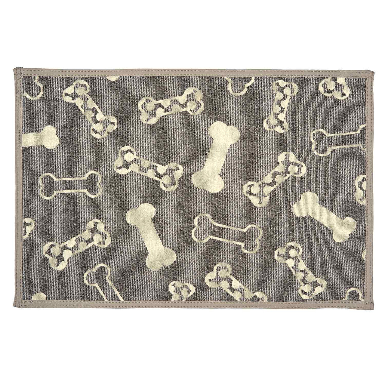 Loving Pets Polka Dot Bones Fashion Place Mat, For Pets