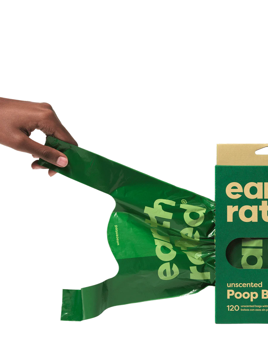 Earth Rated Dog Poop Bags With Handles, 120-Bags