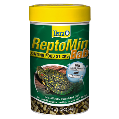 Tetra ReptoMin Baby Floating Sticks 0.92-oz, Reptile Food