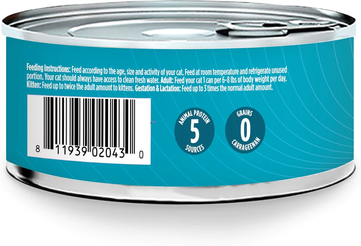 Nulo Freestyle Grain-Free Salmon & Mackerel Recipe Pate, Wet Cat Food, 5.5-oz Case Of 24