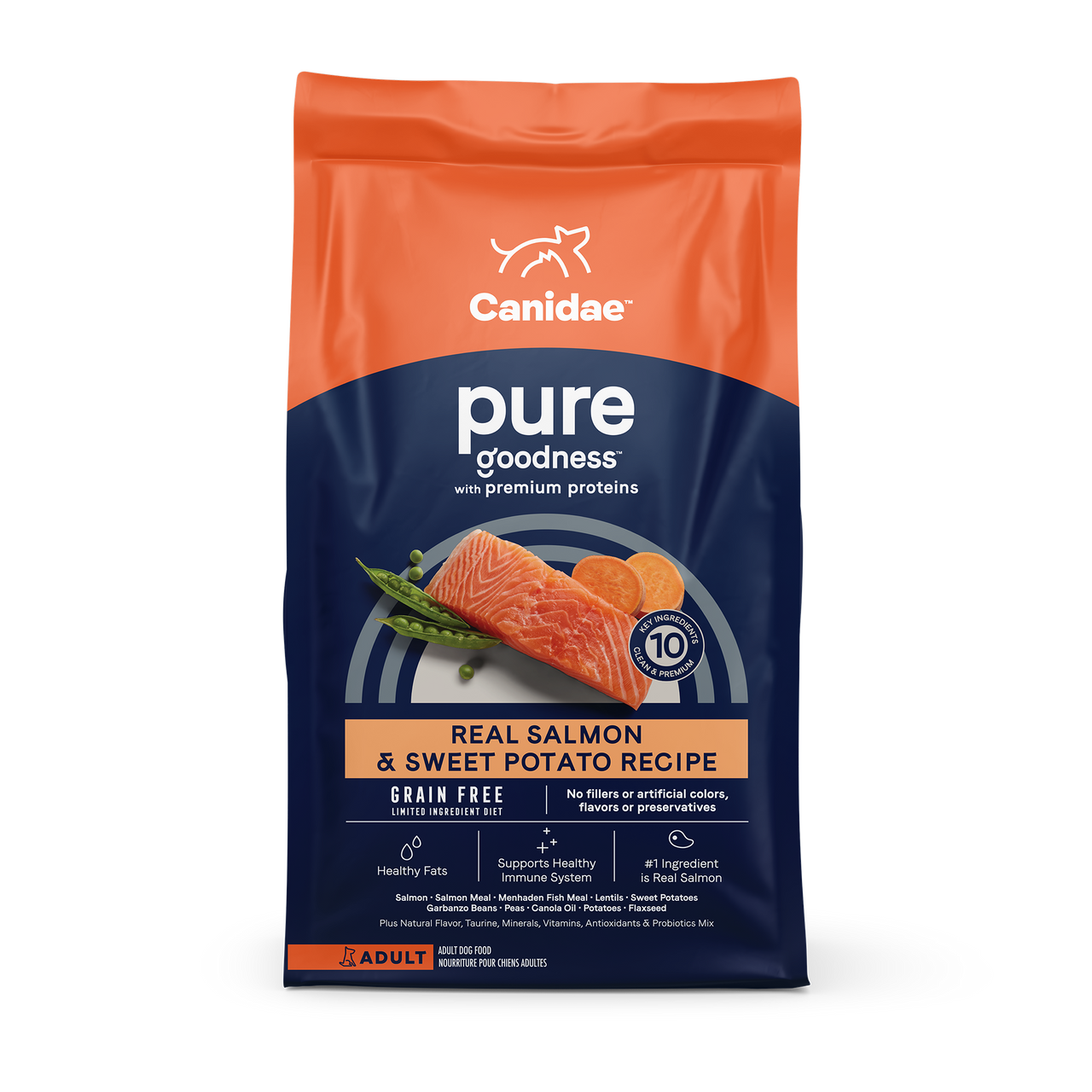 Canidae Pure Grain Free Adult Salmon Dry Dog Food