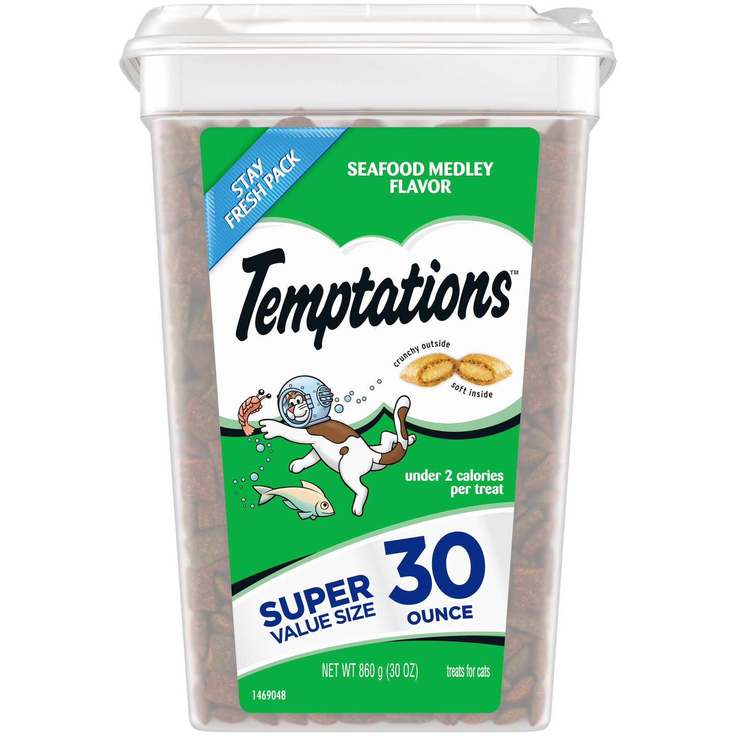 Temptations Seafood Medley Flavor, Cat Treat