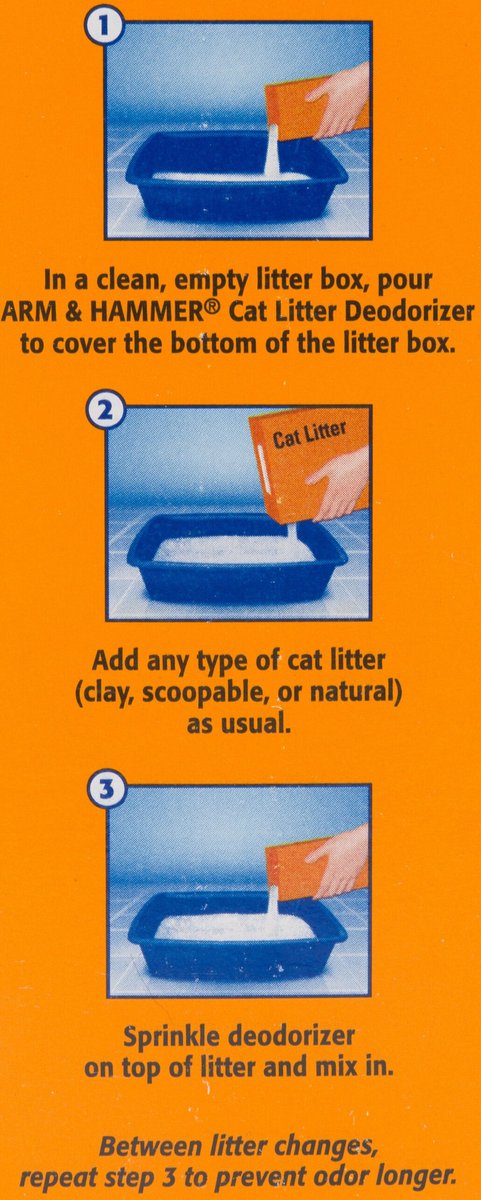 Arm & Hammer Cat Litter Deodorizer Powder With Baking Soda 20-oz