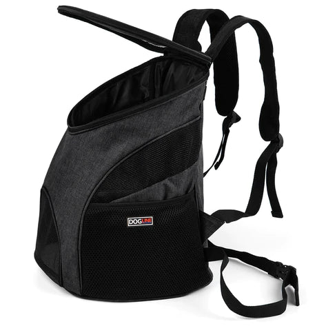 Dogline Front & Back Medium Black, Pet Carrier